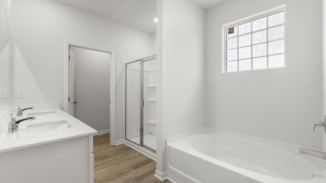 Furnished interior view inside a new home in Liberty Crossing, Braselton (Image 5).
