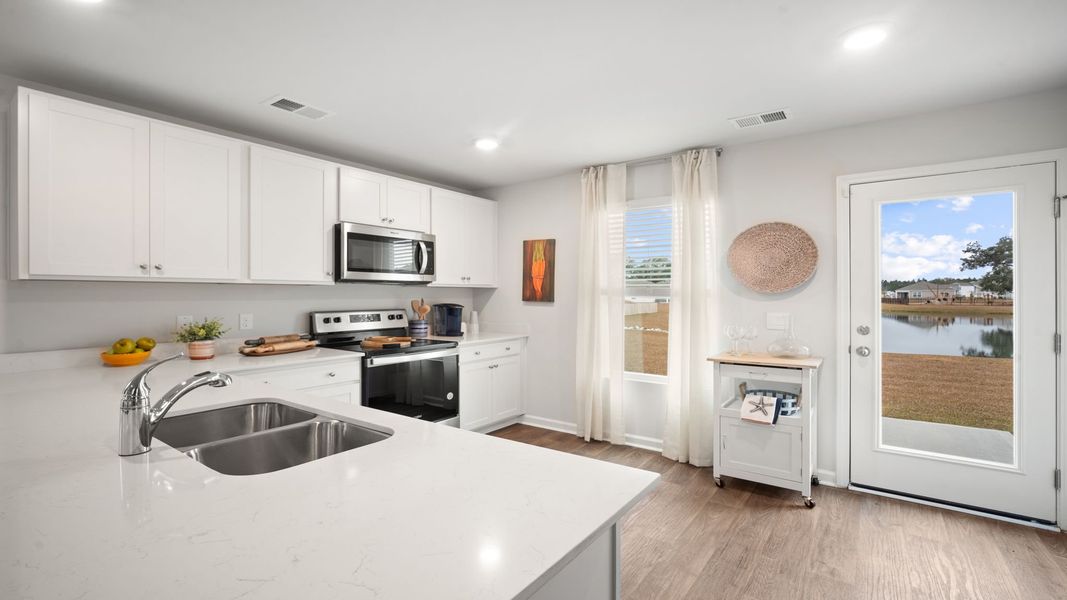Furnished interior view inside a new home in Longleaf Village, Rincon (Image 8).