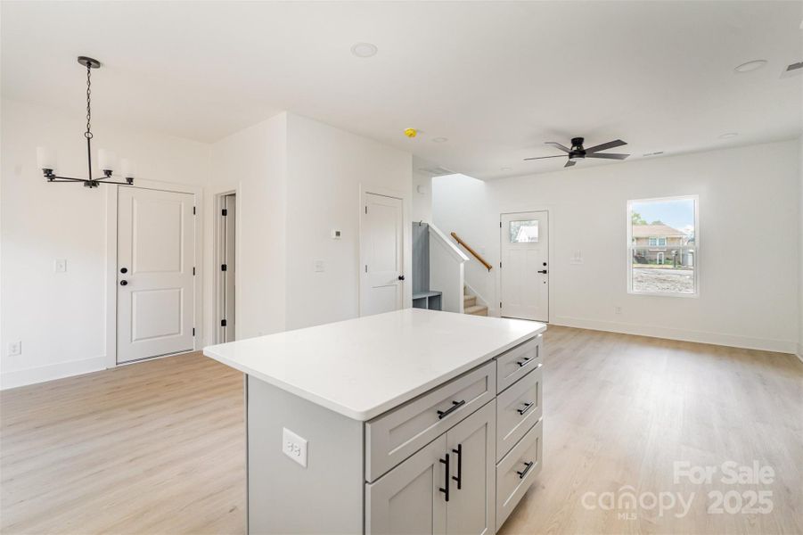 Furnished interior view inside a new home in , Conover (Image 9).