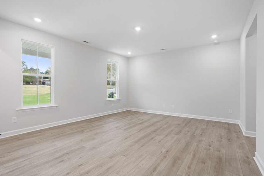 Spacious, unfurnished interior of a new home in Renaissance at White Oak, Garner (Image 18).
