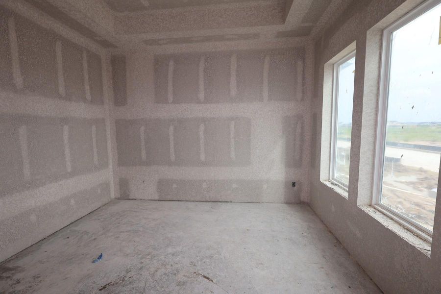 In-progress construction of a new home in Bridgeland Central: Emerald Heights - Landmark Row Collection, Cypress, TX (Image 7).