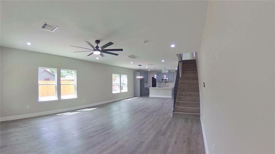 7920 James Franklin St living room with plenty of natural light.