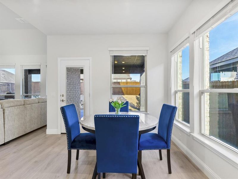 Furnished interior view inside a new home in Star Ranch, Godley (Image 9).