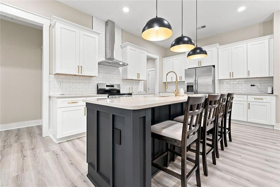 Furnished interior view inside a new home in , Douglasville (Image 9).