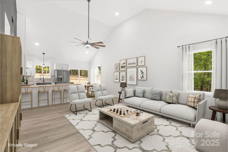 Furnished interior view inside a new home in , Shelby (Image 17).