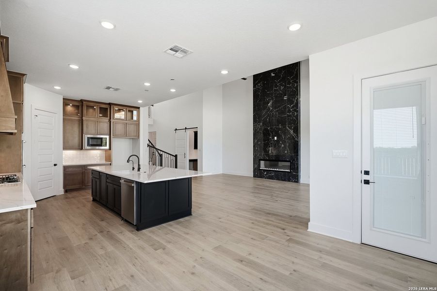 Furnished interior view inside a new home in Prominence Urban, San Antonio (Image 29).