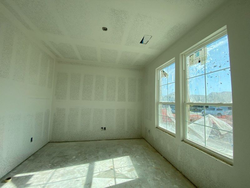 In-progress construction of a new home in Morningstar, Aledo, TX (Image 4).