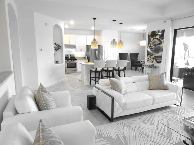 Furnished interior view inside a new home in , Bradenton (Image 7).