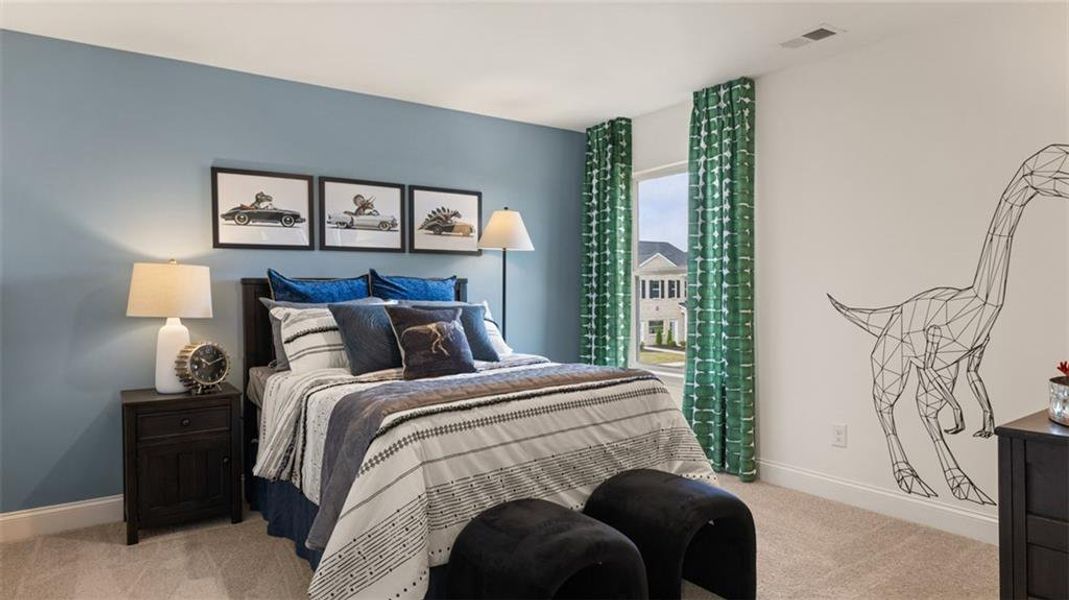 Furnished interior view inside a new home in Heritage Pointe, Senoia (Image 7).