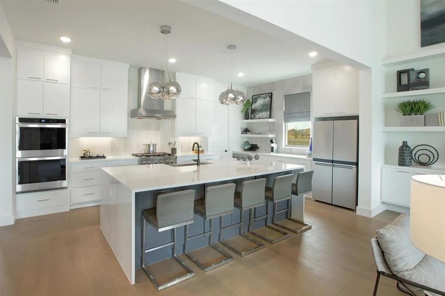 Furnished interior view inside a new home in Harvest - 80', Northlake (Image 17). Furnished interior view inside a new home in Harvest - 80', Northlake (Image 17).