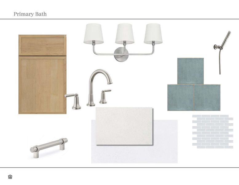 Sample of building materials used in homes in The Domus Collection at Midtown Nexton, Summerville (Image 16).