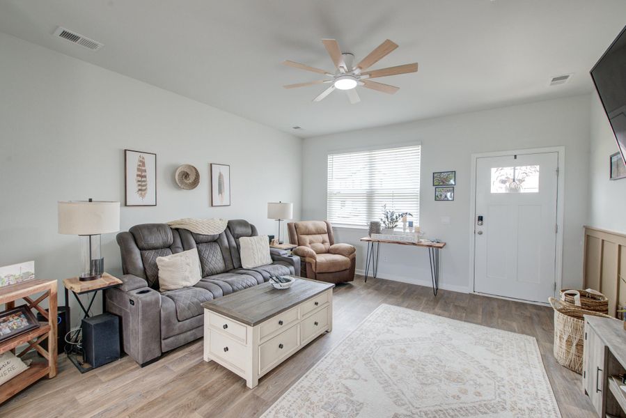 Furnished interior view inside a new home in , Summerville (Image 12).