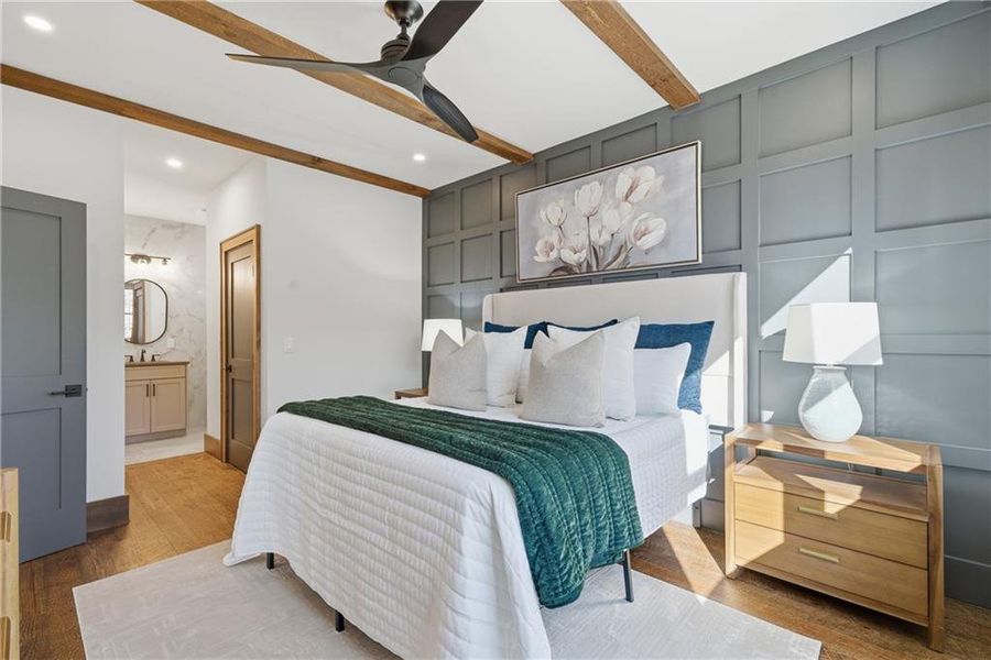 Furnished interior view inside a new home in , Young Harris (Image 6).