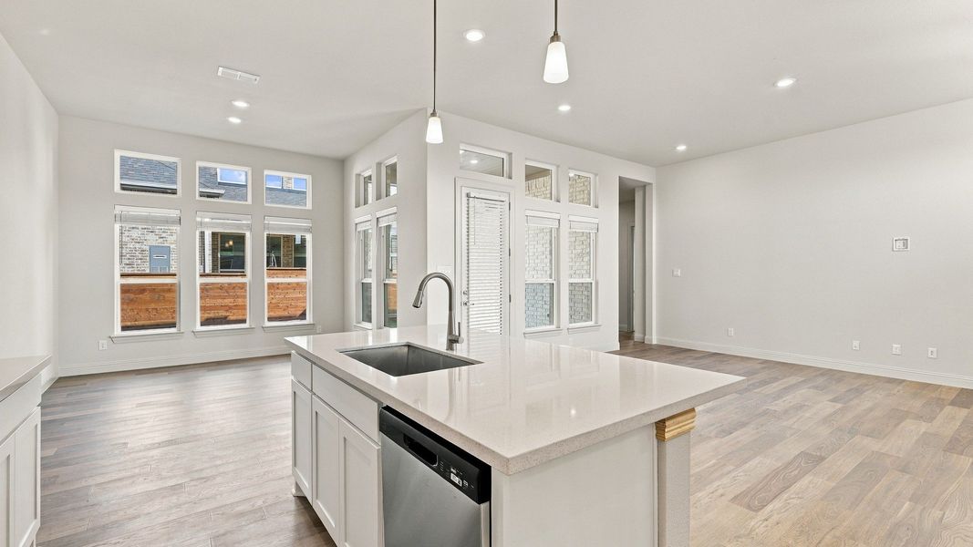 Furnished interior view inside a new home in Solterra Texas, Mesquite (Image 27).