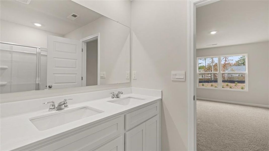 Furnished interior view inside a new home in , Winder (Image 13). Furnished interior view inside a new home in , Winder (Image 13).