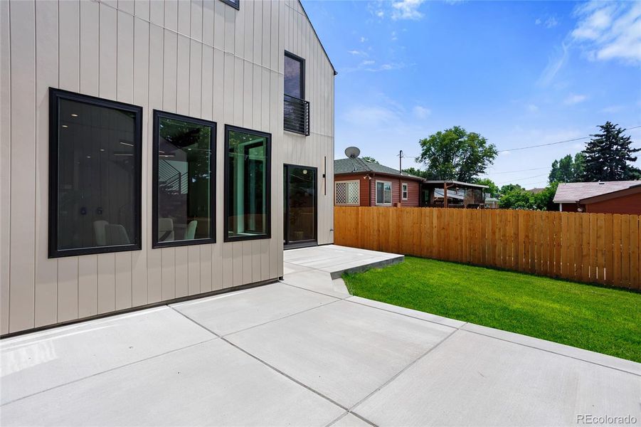 Exterior details and patio area of a home in , Denver (Image 30).