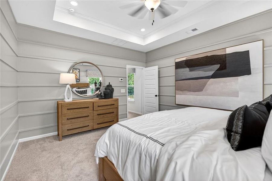 Furnished interior view inside a new home in Sagebrook, Powder Springs (Image 21).