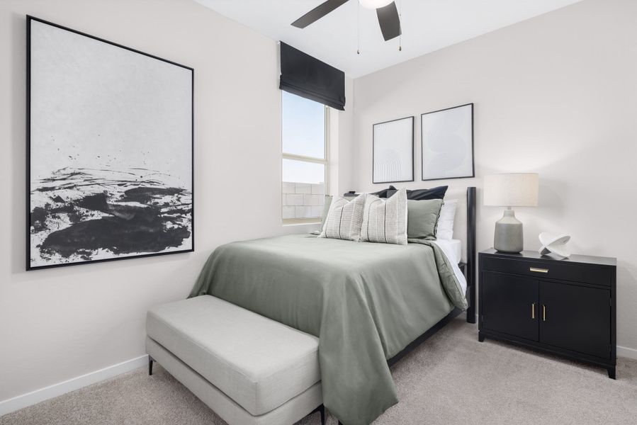 Furnished interior view inside a new home in Montana Vista - Highland, Buckeye (Image 7).