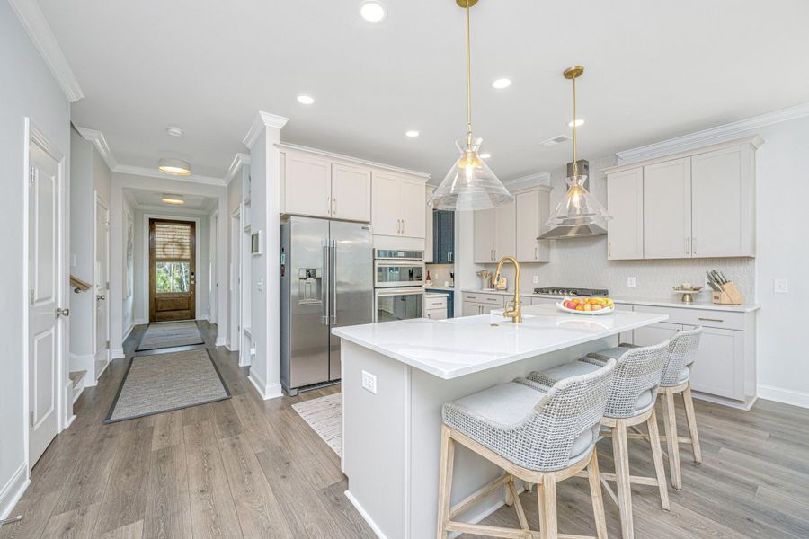Furnished interior view inside a new home in , Awendaw (Image 37).