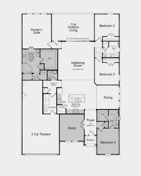 Pewter Floor Plan