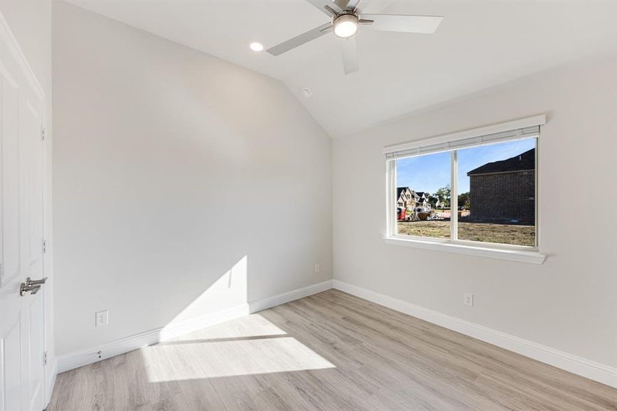 Spacious, unfurnished interior of a new home in ArrowBrooke Classic 50, Aubrey (Image 27).