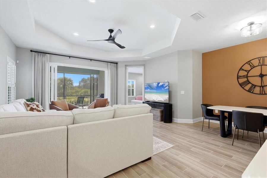 Furnished interior view inside a new home in Windward, Lakewood Ranch (Image 11). Furnished interior view inside a new home in Windward, Lakewood Ranch (Image 11).