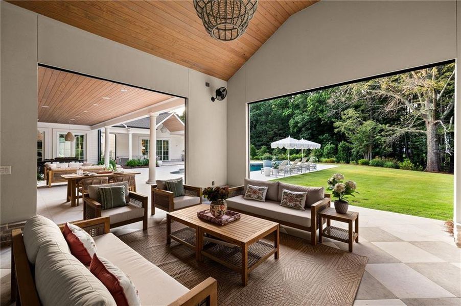 Exterior details and patio area of a home in , Canton (Image 50). Exterior details and patio area of a home in , Canton (Image 50).