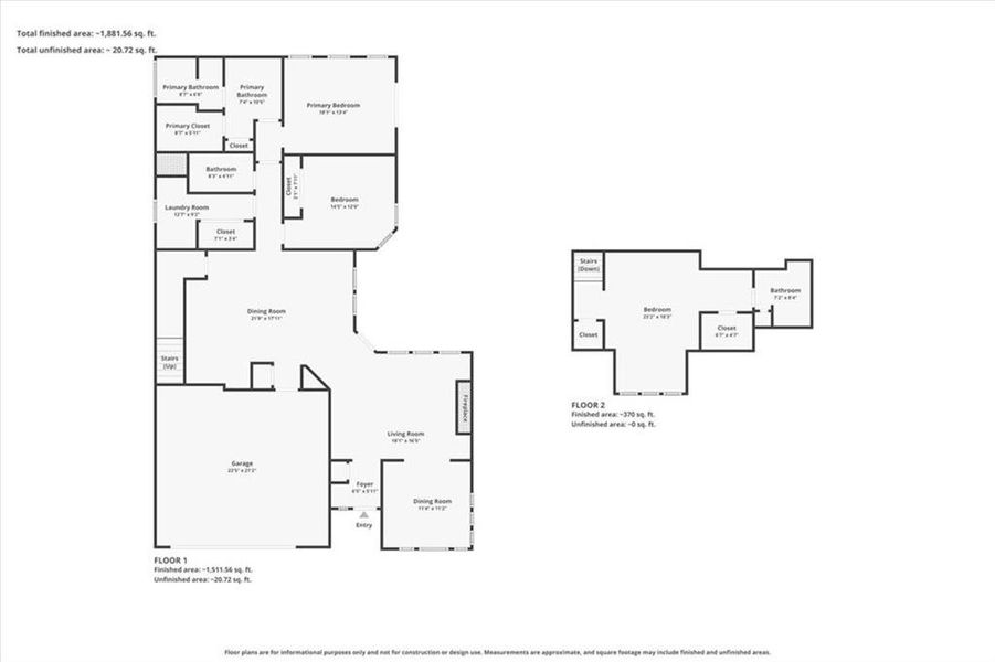 2D floor plan layout of this home in , Canton, GA (Image 6). 2D floor plan layout of this home in , Canton, GA (Image 6).