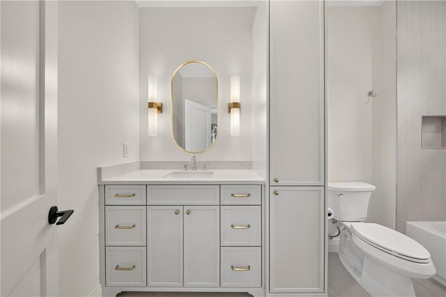 Furnished interior view inside a new home in , Lawrenceville (Image 40).