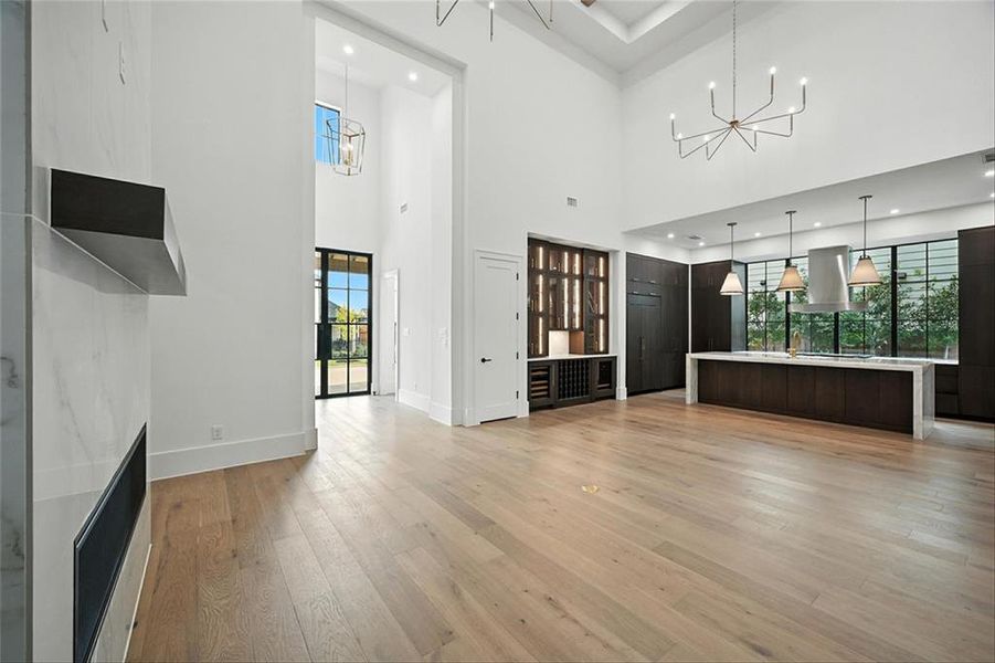 Spacious, unfurnished interior of a new home in Fields, Frisco (Image 27).