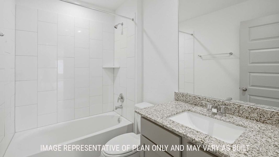 Representative furnished interior of a home built from the Lakeway by D.R. Horton in Reserve at Mallard Lakes, Orange (Image 10).