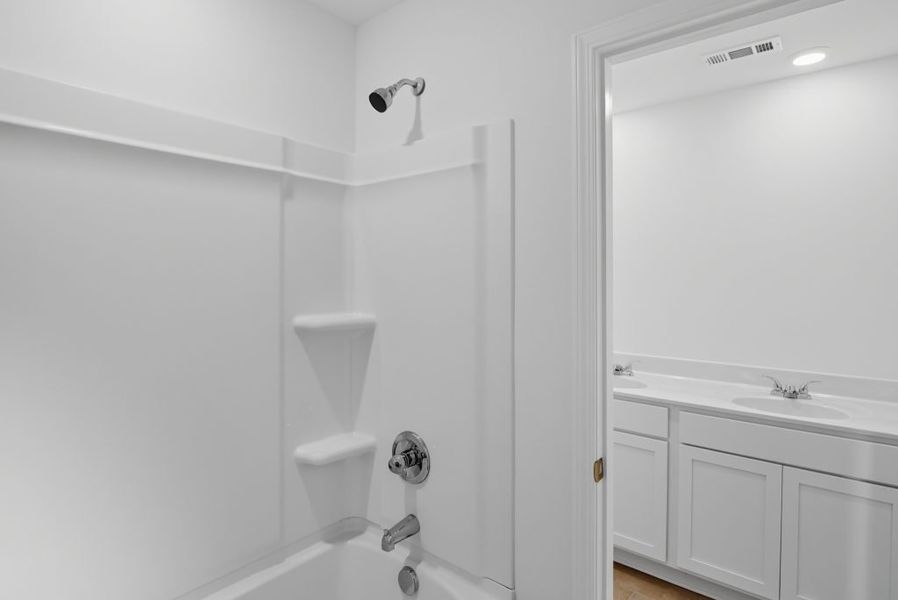 Furnished interior view inside a new home in The Retreat at Browns Ridge, Newnan (Image 10).