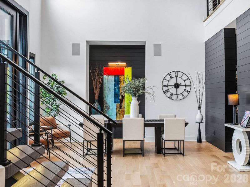 Furnished interior view inside a new home in , Asheville (Image 10).