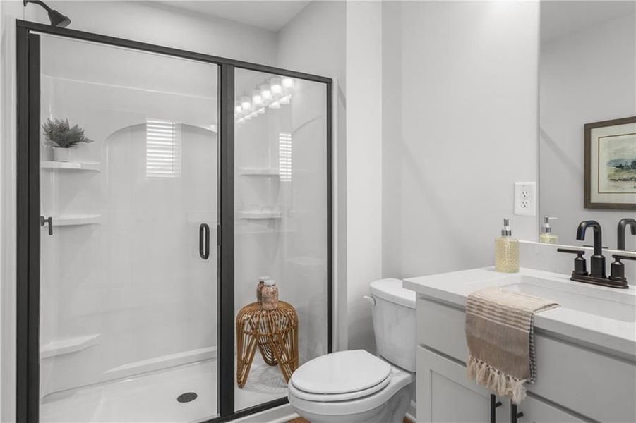 Furnished interior view inside a new home in Stegall Village, Emerson (Image 96).