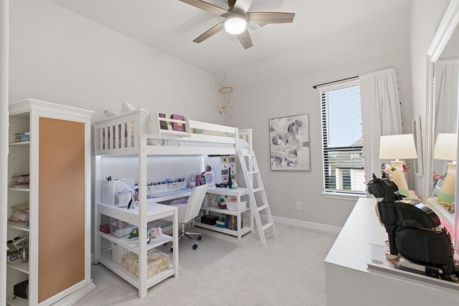 Furnished interior view inside a new home in Sunterra 45ft, Katy (Image 31).