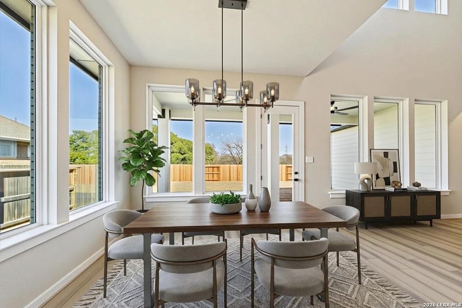 Furnished interior view inside a new home in Foxbrook, Cibolo (Image 11).