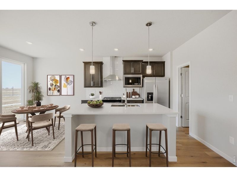 Furnished interior view inside a new home in Farmstead, Berthoud (Image 13).