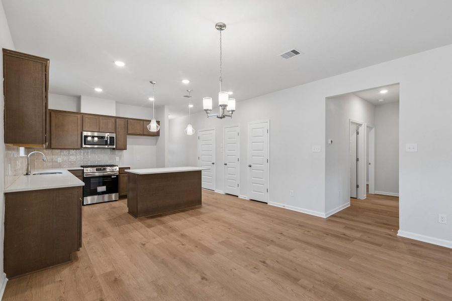 The Kettering II- Dining Area and Kitchen