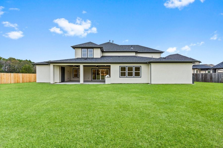 Front exterior of a new home in , Spring, TX, highlighting curb appeal (Image 2).