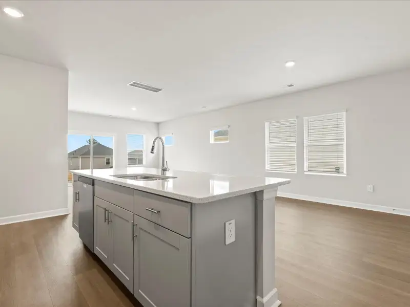 Furnished interior view inside a new home in Creek Ridge - Heritage Collection, Spartanburg (Image 4). Furnished interior view inside a new home in Creek Ridge - Heritage Collection, Spartanburg (Image 4).