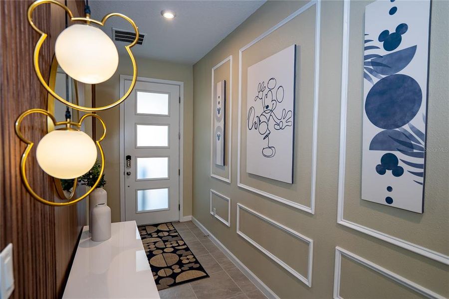 Furnished interior view inside a new home in Solara Resort, Kissimmee (Image 32).