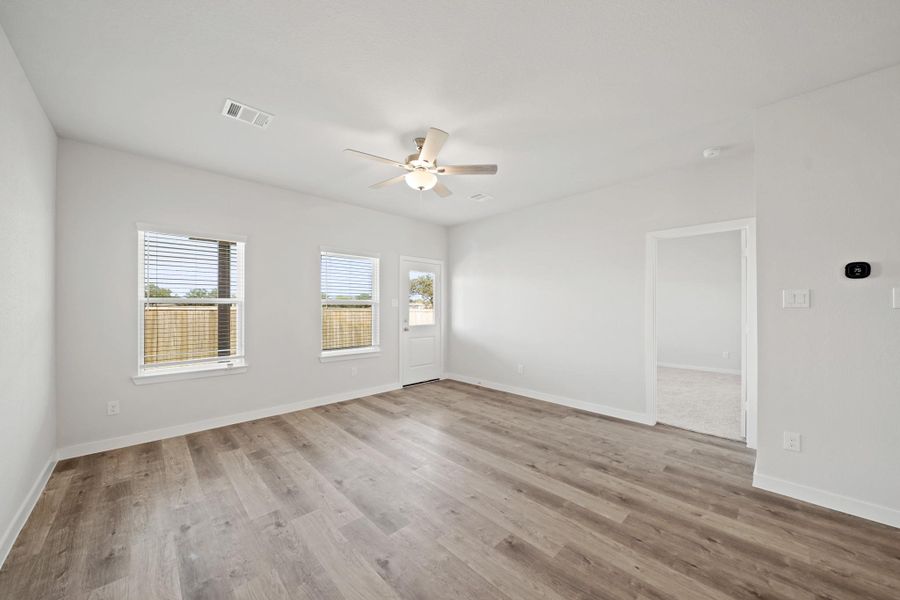 Spacious, unfurnished interior of a new home in Reveille Estates, Bryan (Image 13). Spacious, unfurnished interior of a new home in Reveille Estates, Bryan (Image 13).