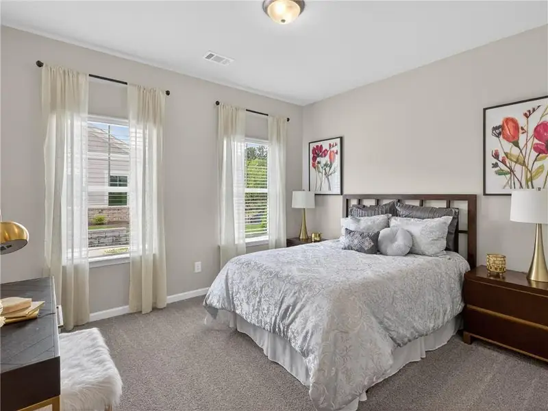 Furnished interior view inside a new home in Creekwood, Powder Springs (Image 5).