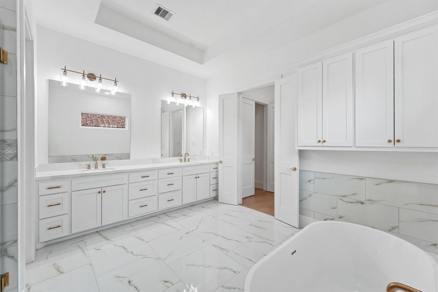 Furnished interior view inside a new home in , Houston (Image 5).