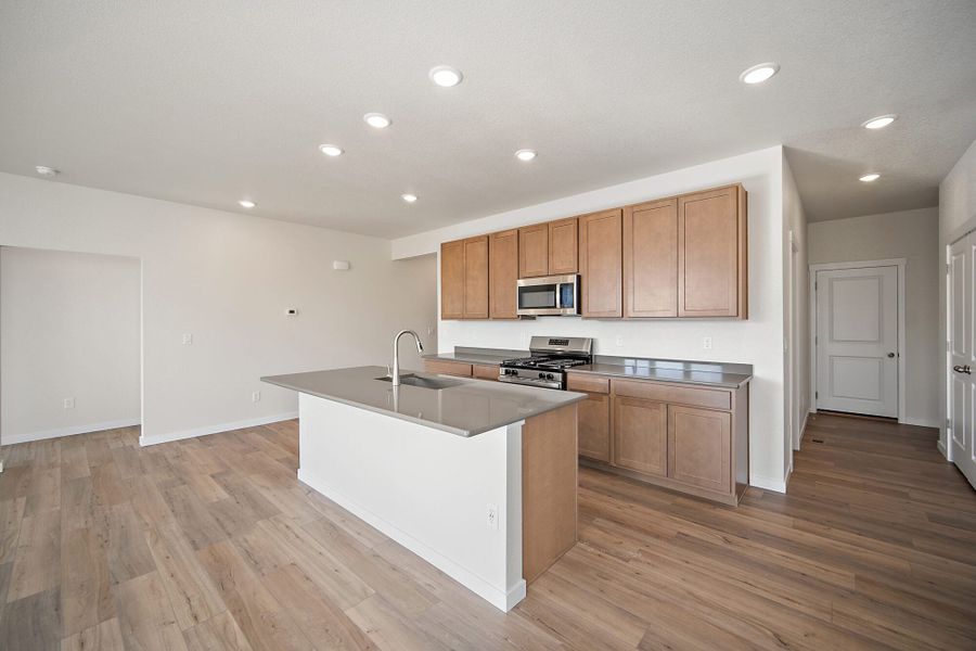 Furnished interior view inside a new home in The Glen, Colorado Springs (Image 10). Furnished interior view inside a new home in The Glen, Colorado Springs (Image 10).