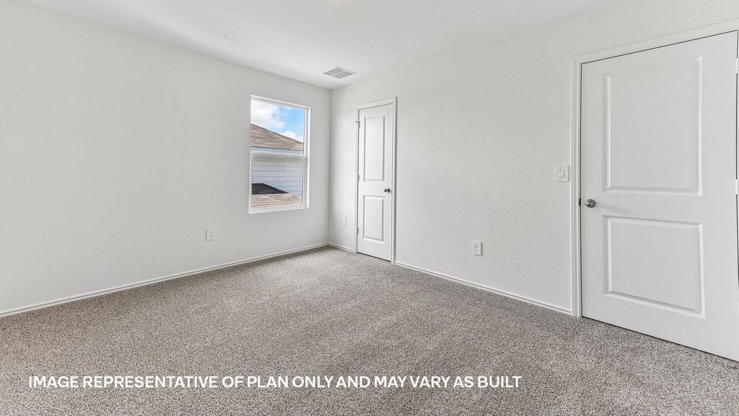Representative unfurnished interior of a home built from the The Ozark by D.R. Horton in Durango, Mustang Ridge (Image 51).