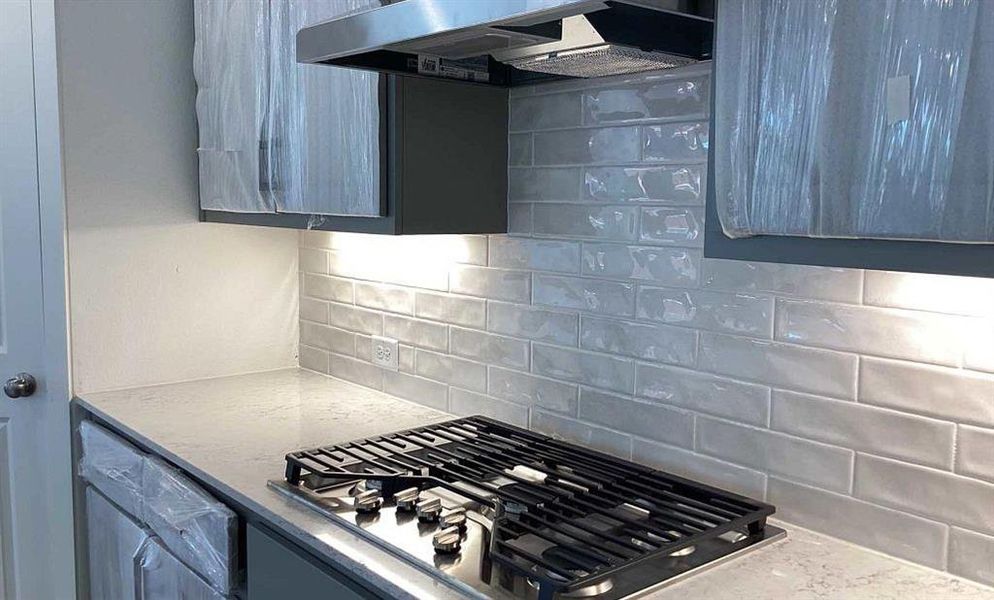 Kitchen Construction Progress featuring the Milan Collection