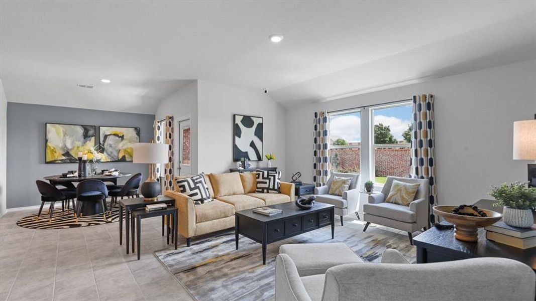 Furnished interior view inside a new home in Rock Creek West, Fort Worth (Image 14).