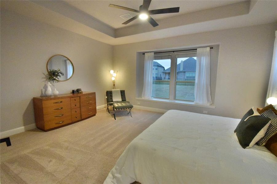 Furnished interior view inside a new home in Abe's Landing, Granbury (Image 14).