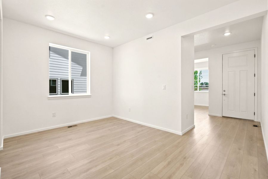 Spacious, unfurnished interior of a new home in Cordovan, Firestone (Image 36).